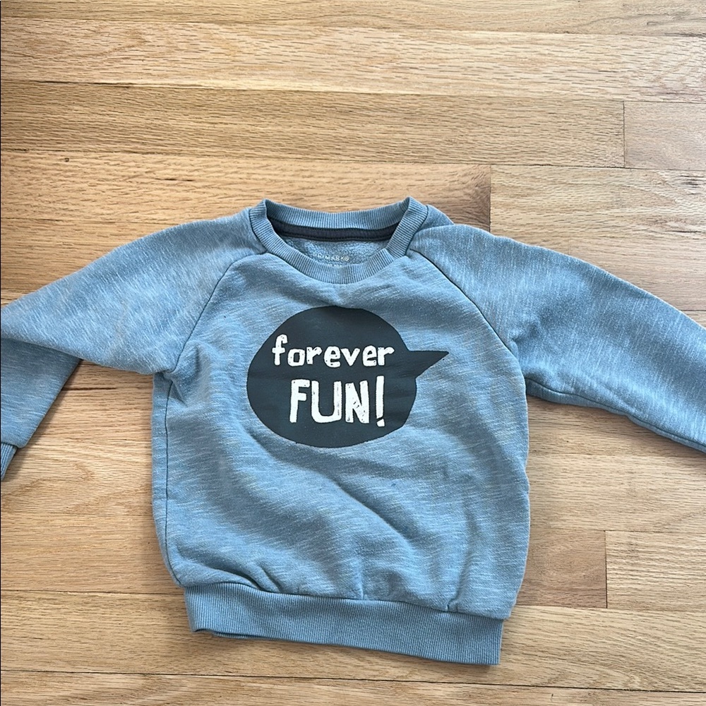 Kids Gray Sweatshirt - Forever Fun
